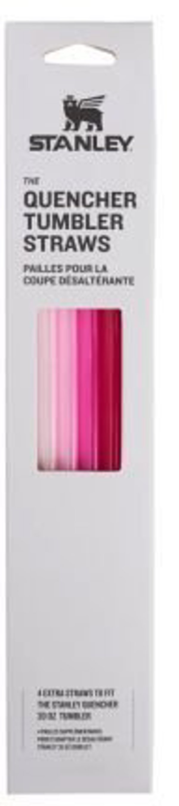 Stanley Ανταλλακτικά Καλαμάκια για Quencher H2.O FlowState 0.89l, Pink, 4 Τεμάχια