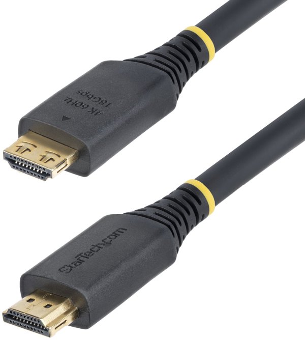 STARTECH.COM 7m High Speed HDMI Kabel mit Griffsteckern 4K 60Hz und 1440p 144Hz 18Gbps UHD HDMI Arc-eArc Kabel mit TPE-Mantel