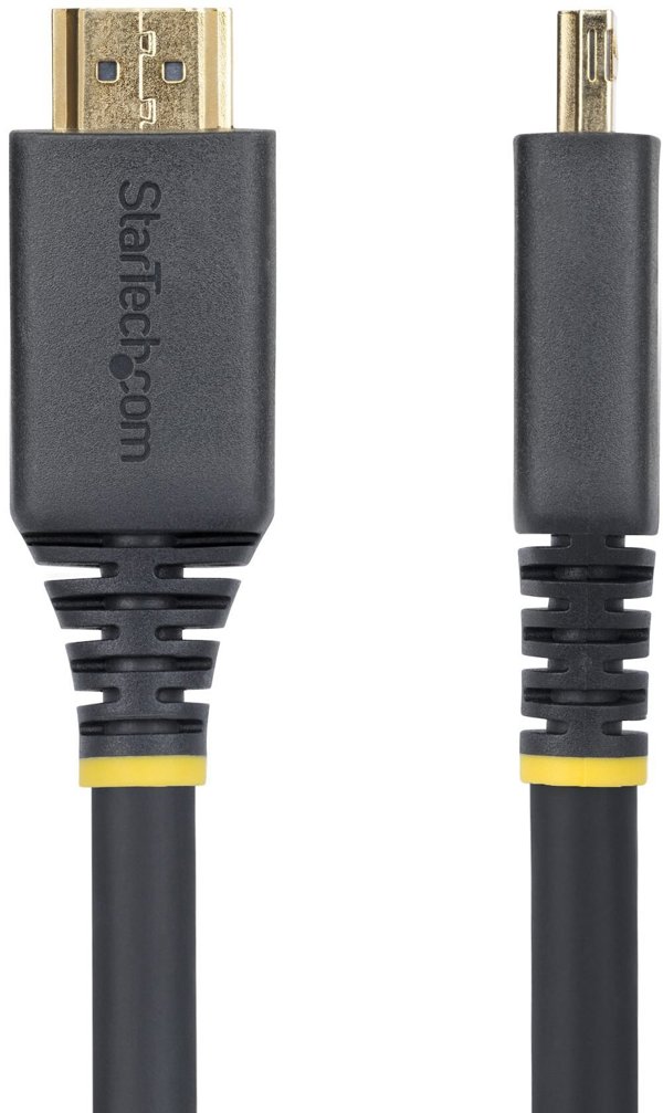 STARTECH.COM 7m High Speed HDMI Kabel mit Griffsteckern 4K 60Hz und 1440p 144Hz 18Gbps UHD HDMI Arc-eArc Kabel mit TPE-Mantel