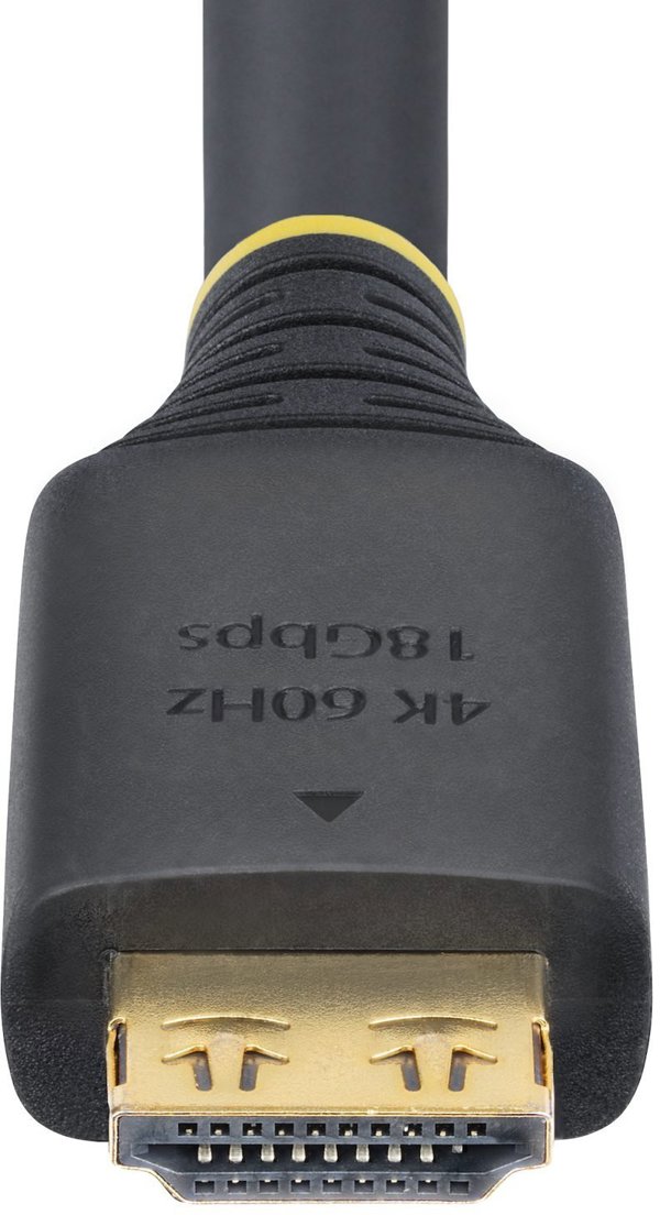STARTECH.COM 7m High Speed HDMI Kabel mit Griffsteckern 4K 60Hz und 1440p 144Hz 18Gbps UHD HDMI Arc-eArc Kabel mit TPE-Mantel