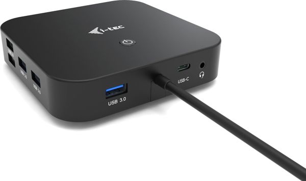 I-TEC Dual Display USB-C Docking Station (C31DUALDPDOCKPD) - Σταθμός Σύνδεσης για 2 Οθόνες 4K