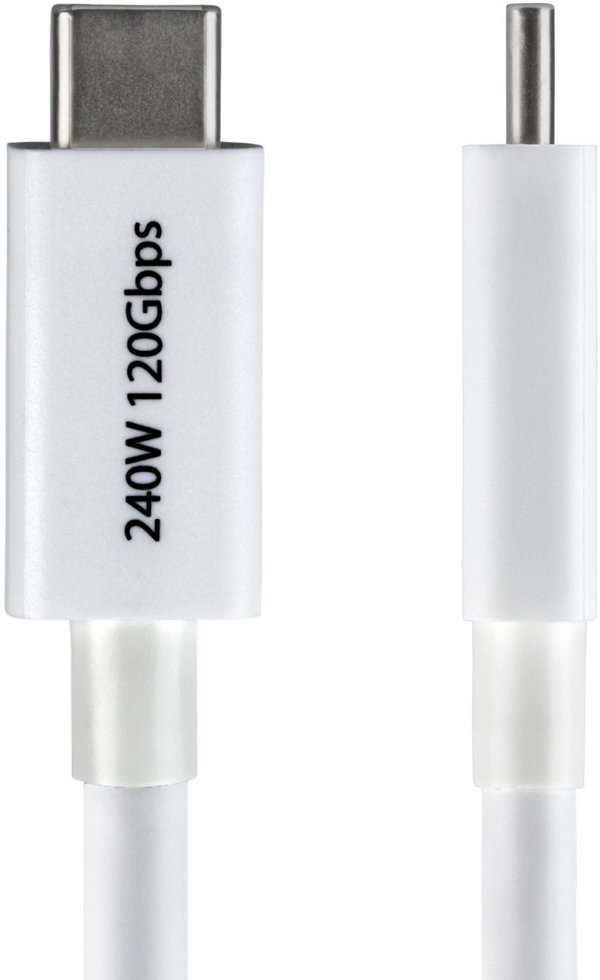 StarTech Thunderbolt kabelis, TBLT5MM80CM240WWH, 0,8 m, baltas
