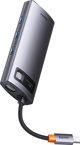 Baseus Metal Gleam Series Hub 7in1 USB-C Docking Station - 4K HDMI, USB 3.0, Power Delivery (WKWG040013)