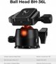 K&F Concept K254C2+BH-36L Τρίποδο Φωτογραφίας Carbon Επαγγελματικό με Κεφαλή Μπίλιας