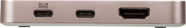 Aten UH3235 USB-C 4K Mini Dock 4-σε-1, με θύρες USB-A, HDMI & USB-C Power Delivery, για PC, Mac, iPad Pro & Smartphone