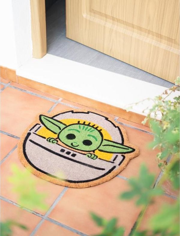 Star Wars Πατάκι Εισόδου The Mandalorian Baby Yoda, Διακοσμητικό Χαλάκι Πόρτας 40x60cm