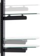 StarTech 2B-WALL-MOUNT-SHELF ράφι για συσκευές ήχου και βίντεο Μαύρο Γυαλί