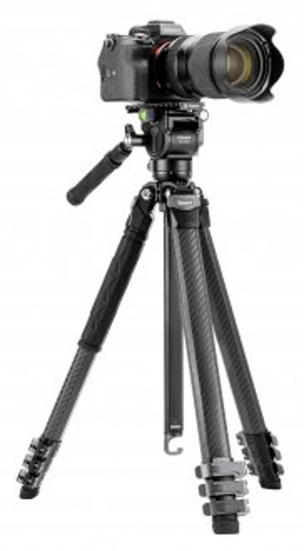 Τρίποδο Fotopro Origin Plus Video με κεφαλή MH-6A Pro - γκρι-μαύρο