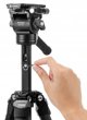 Τρίποδο Fotopro Origin Plus Video με κεφαλή MH-6A Pro - γκρι-μαύρο