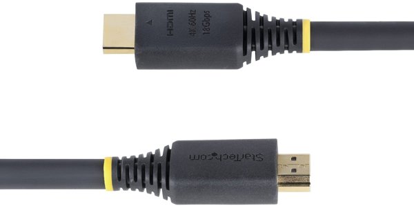 StarTech.com Καλώδιο HDMI 2.0 Υψηλής Ταχύτητας 5m, 4K 60Hz, 1440p 144Hz, 18Gbps, UHD, ARC, για TV και PC