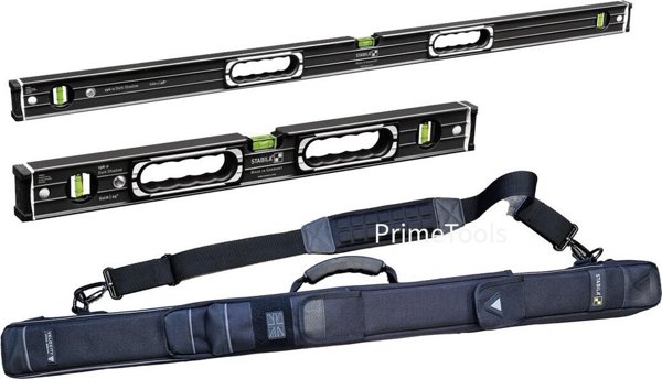 Stabila Level set STABILA Dark Shadow 196-2 Set 61, 122cm