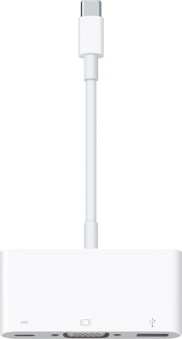 Σταθμός/αναπαραγωγέας Apple USB-C - VGA + USB-C + USB Λευκό (MJ1L2ZM/A)