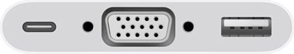 Σταθμός/αναπαραγωγέας Apple USB-C - VGA + USB-C + USB Λευκό (MJ1L2ZM/A)