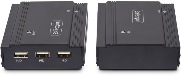 STARTECH.COM DisplayPort KVM Extender uber Glasfaser 4K60Hz Konsolen-Extender 300m Multimode 4K KVM Verl�ngerung LWL