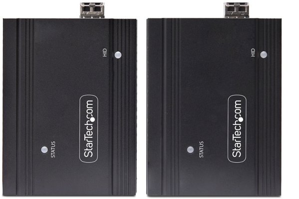 STARTECH.COM DisplayPort KVM Extender uber Glasfaser 4K60Hz Konsolen-Extender 300m Multimode 4K KVM Verl�ngerung LWL