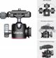 Ulanzi MT-24 Τρίποδο Μεταλλικό με 3D Κεφαλή & Cold Shoe ISO για Smartphone, Action Camera & DSLR Κάμερες
