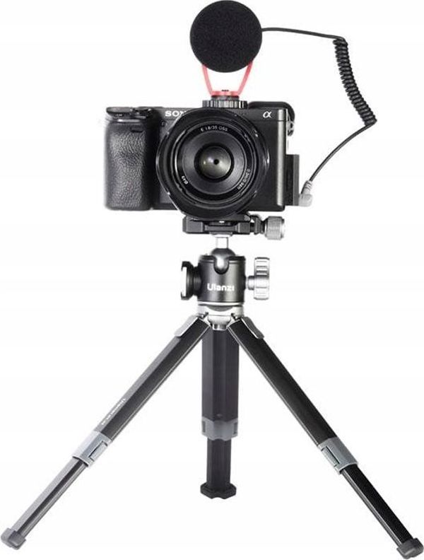 Ulanzi MT-24 Τρίποδο Μεταλλικό με 3D Κεφαλή & Cold Shoe ISO για Smartphone, Action Camera & DSLR Κάμερες