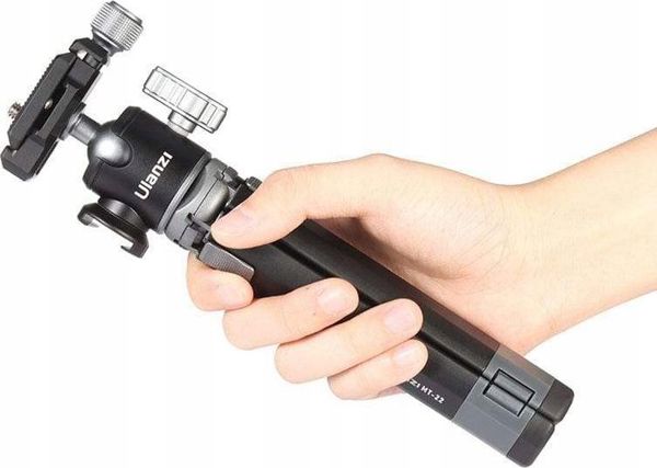 Ulanzi MT-24 Τρίποδο Μεταλλικό με 3D Κεφαλή & Cold Shoe ISO για Smartphone, Action Camera & DSLR Κάμερες