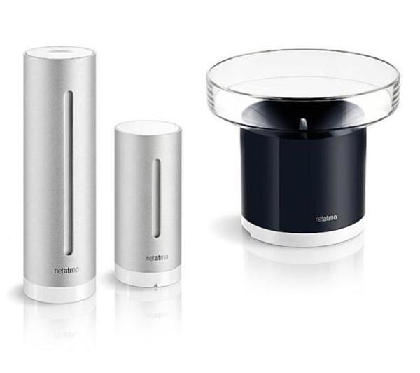 Netatmo Έξυπνος Μετεωρολογικός Σταθμός με Βροχόμετρο NWS01-EC & NRG01-EU