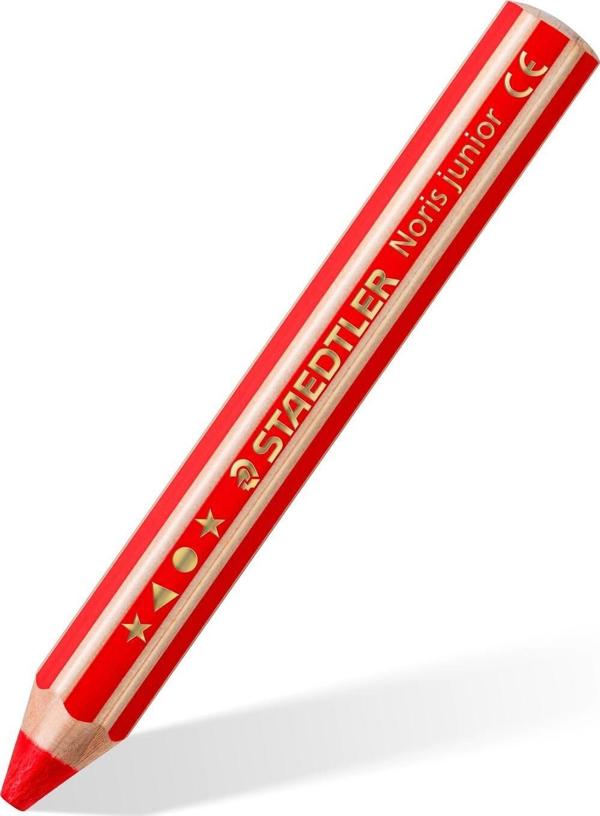 Staedtler Noris Junior Κηρομπογιές 3 σε 1, 12 Τεμάχια, Πολύχρωμα