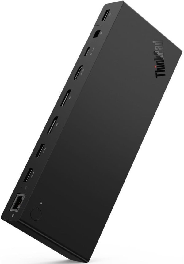 Lenovo ThinkPad USB4 Smart Dock 5500 - Docking Station με Τροφοδοτικό 135W - Μαύρο