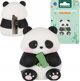 Starpak Ξύστρα PANDA, Σχολική Ξύστρα Με Δοχείο, Χρώμα Λευκό/Μαύρο