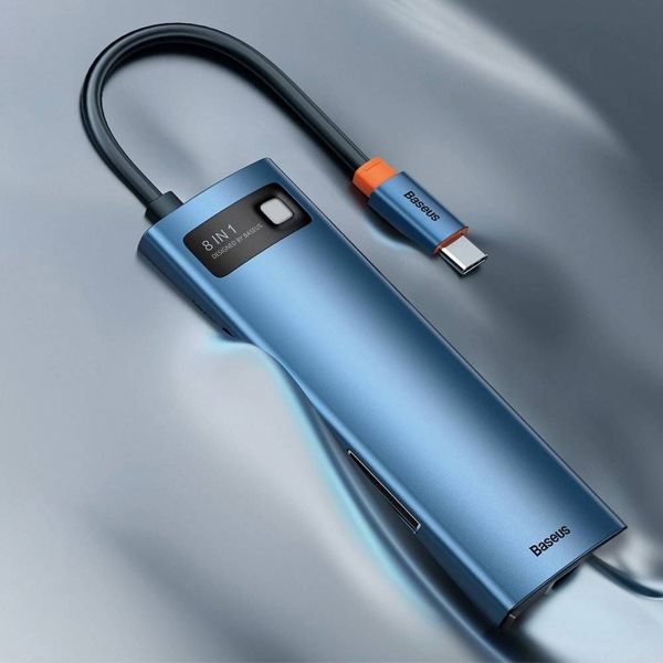 Stacja/replikator Baseus 8w1 USB-C (WKWG000103)