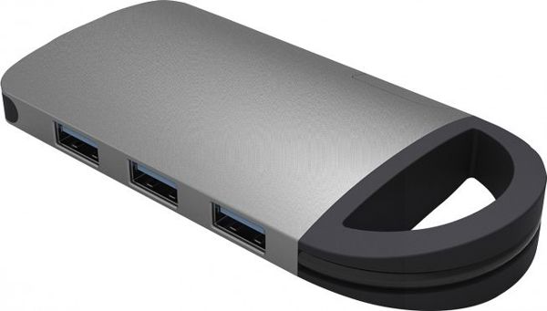 Umax U-Connect Multiport H8 USB-C Hub - 8 σε 1 με 4K HDMI, Gigabit Ethernet, 3x USB 3.0, SD & Micro SD Reader