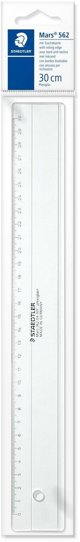 Staedtler 562 04-30F linijka Linijka biurkowa 300 mm Przezroczysty 1 szt.