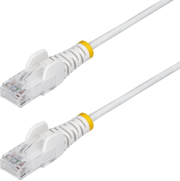 Καλώδιο δικτύου StarTech N6PAT250CMWHS λευκό 2,5 m Cat6 U/UTP