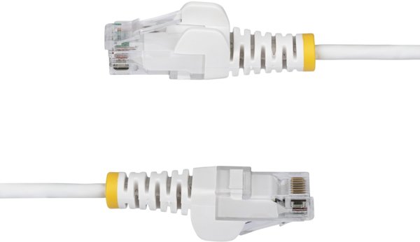 Καλώδιο δικτύου StarTech N6PAT250CMWHS λευκό 2,5 m Cat6 U/UTP