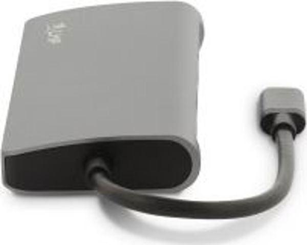 LMP USB-C Mini Dock 8-σε-1 με HDMI, USB 3.0, Gigabit Ethernet & SD Card Reader - Space Gray (LMP-USBC-MDOCK-SG)