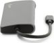LMP USB-C Mini Dock 8-σε-1 με HDMI, USB 3.0, Gigabit Ethernet & SD Card Reader - Space Gray (LMP-USBC-MDOCK-SG)