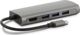 LMP USB-C Mini Dock 8-σε-1 με HDMI, USB 3.0, Gigabit Ethernet & SD Card Reader - Space Gray (LMP-USBC-MDOCK-SG)