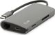 LMP USB-C Mini Dock 8-σε-1 με HDMI, USB 3.0, Gigabit Ethernet & SD Card Reader - Space Gray (LMP-USBC-MDOCK-SG)