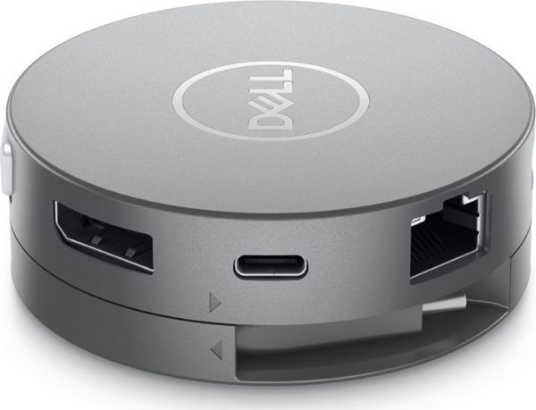 Dell DA310 USB-C Mobile Adapter 7-σε-1, Πολυθύρος Προσαρμογέας για Laptop, Μαύρο