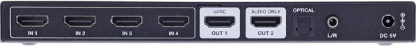 StarTech HDMI Switch 4 Θυρών, HDMI 2.1, 8K@60Hz, 4K@120Hz, eARC, SPDIF, με Τηλεχειριστήριο IR