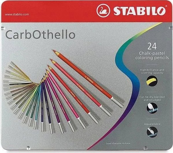 STABILO CarbOthello, Πολύχρωμο, 24 τεμ.