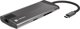 Natec Fowler Plus USB-C Hub 8-in-1, Σταθμός Σύνδεσης με 3x USB 3.0, HDMI 4K και Card Reader (NMP-1690)