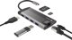 Natec Fowler Plus USB-C Hub 8-in-1, Σταθμός Σύνδεσης με 3x USB 3.0, HDMI 4K και Card Reader (NMP-1690)