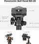 K&F Concept S225A1 Τρίποδο Φωτογραφίας με Κεφαλή Σφαίρας BH-25, Επαγγελματικό & Σταθερό