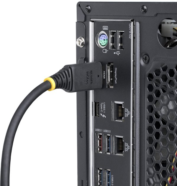 STARTECH.COM 2m High Speed HDMI Kabel mit Griffsteckern 4K 60Hz und 1440p 144Hz 18Gbps UHD HDMI Arc-eArc Kabel mit TPE-Mantel
