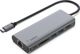 Belkin USB-C Multiport Hub 6 σε 1, Αντάπτορας με HDMI, 2x USB-A, Ethernet & Card Reader, Γκρι (AVC008btSGY)