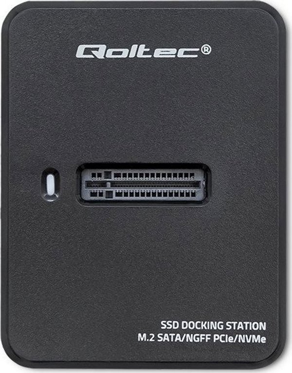 Qoltec Σταθμός Σύνδεσης SSD M.2 SATA/PCIe, NVMe/NGFF, USB 3.1 - Docking Station