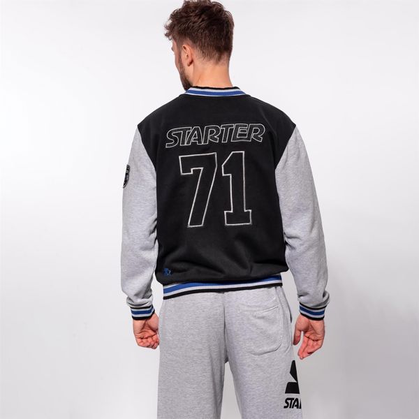 Starter Blue Label Μπλούζα unisex Starter BLUE LABEL μαύρη SUG-020-BD-200 M