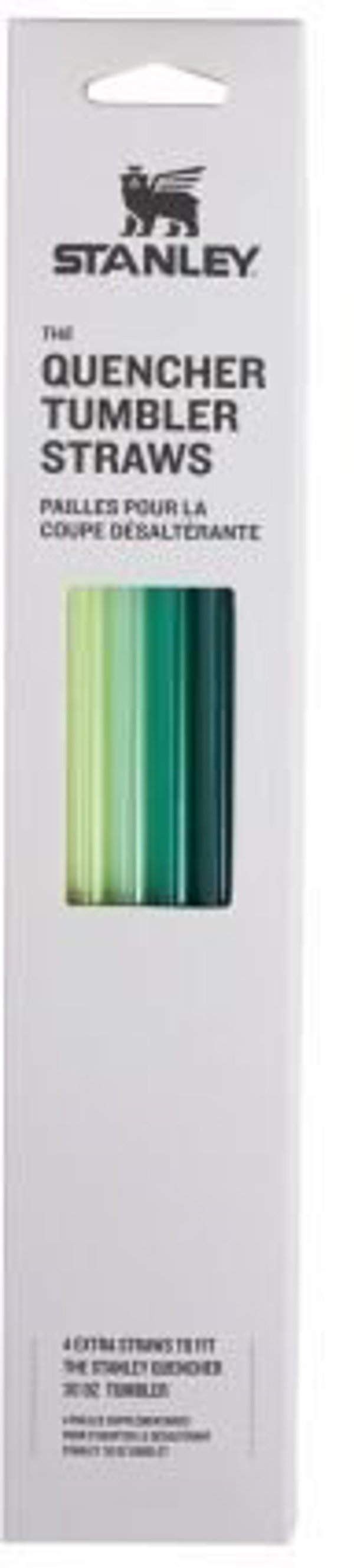 Stanley Καλαμάκια για Ποτήρι Quencher H2.O FlowState 0,89l, 4 Τεμάχια, Green