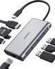Σταθμός/αναπαραγωγέας Aukey USB-C 8 σε 1 (CB-C91)