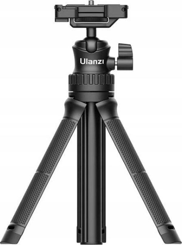 Ulanzi MT-34 Τρίποδο 3 σε 1 με Τηλεσκοπική Ρύθμιση Ύψους, 3D Κεφαλή και Βάση για Smartphone