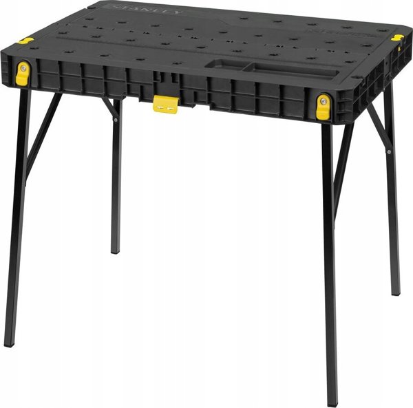 Stanley Πτυσσόμενος Πάγκος Εργασίας Essential, Αναδιπλούμενος, Αντοχή 320kg, Φορητός για Εργασίες DIY