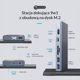 Orico 9-in-1 Docking Station CDH-9N-GY-BP, Σταθμός Σύνδεσης με 9 Θύρες, Γκρι